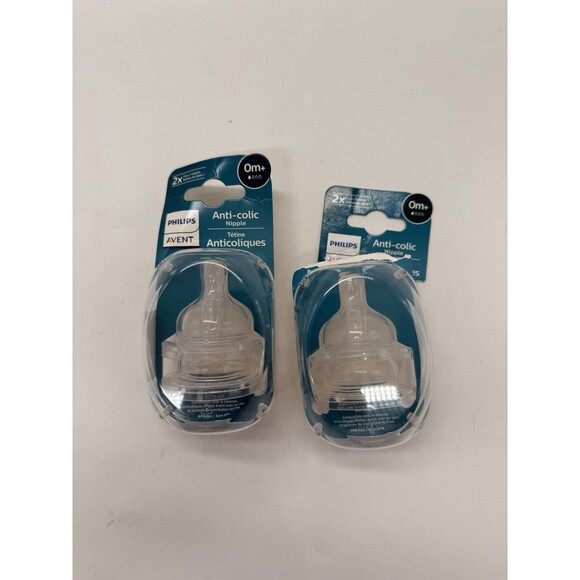 Philips Avent Anti-Colic Baby Bottle Flow 1 Nipple, 4 pack, SCY761/04 0+ Months - Picture 10 of 16